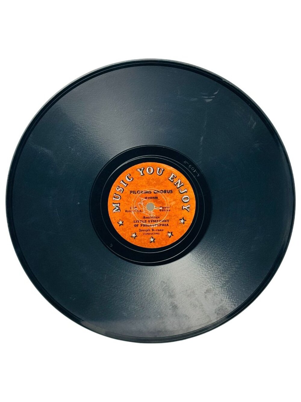Little Symphony of Philadelphia 10in Shellac 78 RPM Music You Enjoy A109